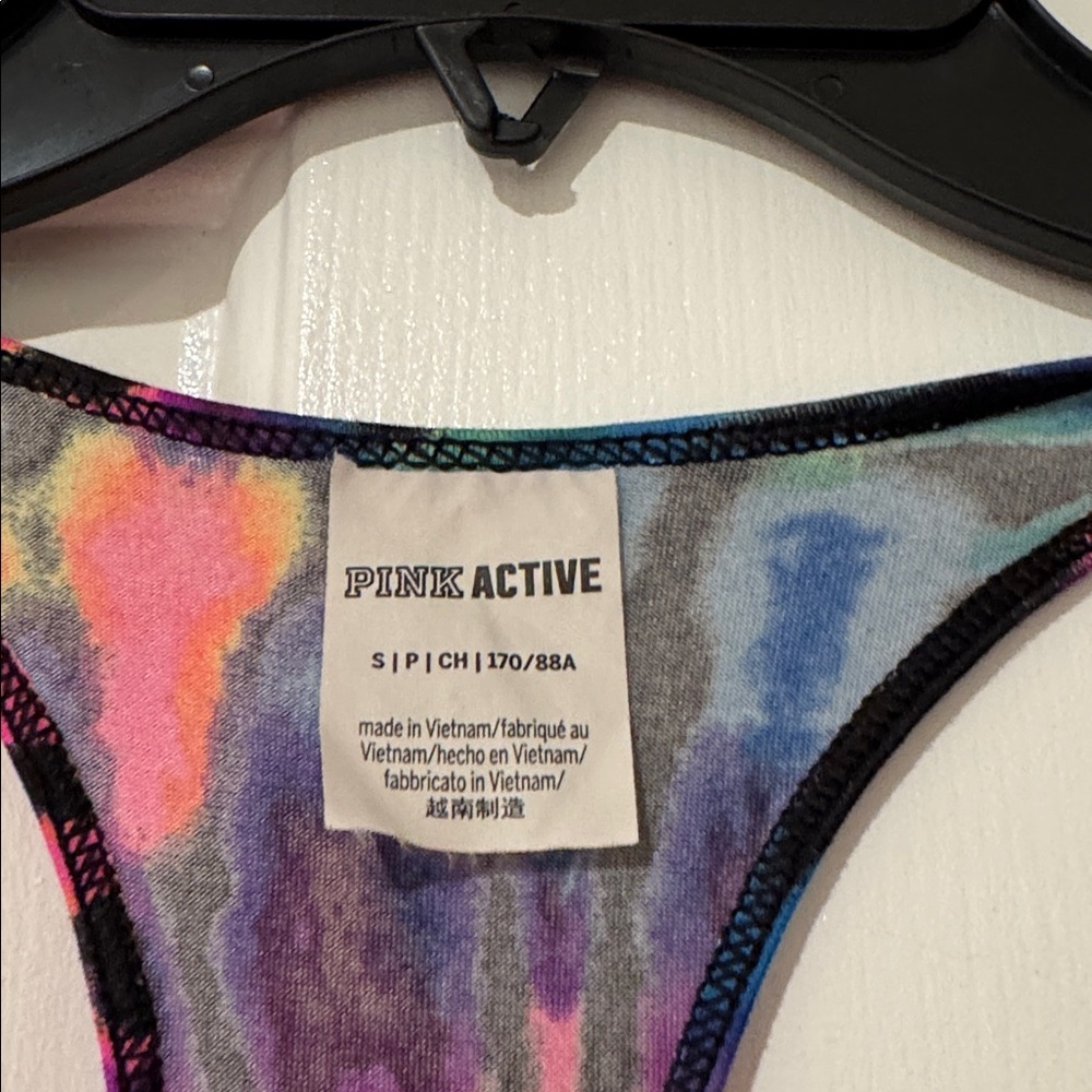 PINK Active Small Racerback Tank - Picture 3 of 6